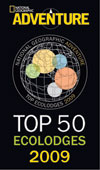 Kosrae Village awarded Top 50 Eco-Lodges 2009 by the editors of National Geographic ADVENTURE magazine